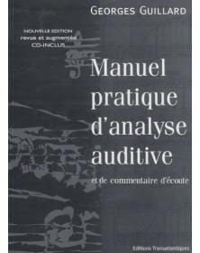 Georges Guillard : Manuel Pratique D'Analyse Auditive