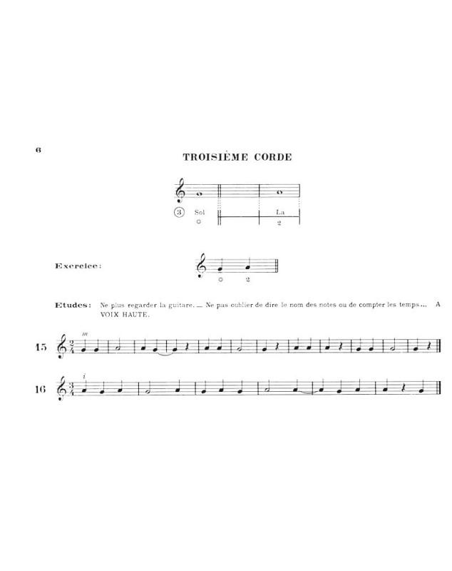 Yvon Rivoal : Déchiffrage à la guitare Vol.1