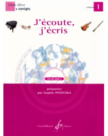 Sophie Penitzka : J'écoute, J'écris Volume 1