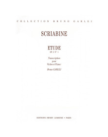 Alexandre Scriabine : Etude Op.2 n°1