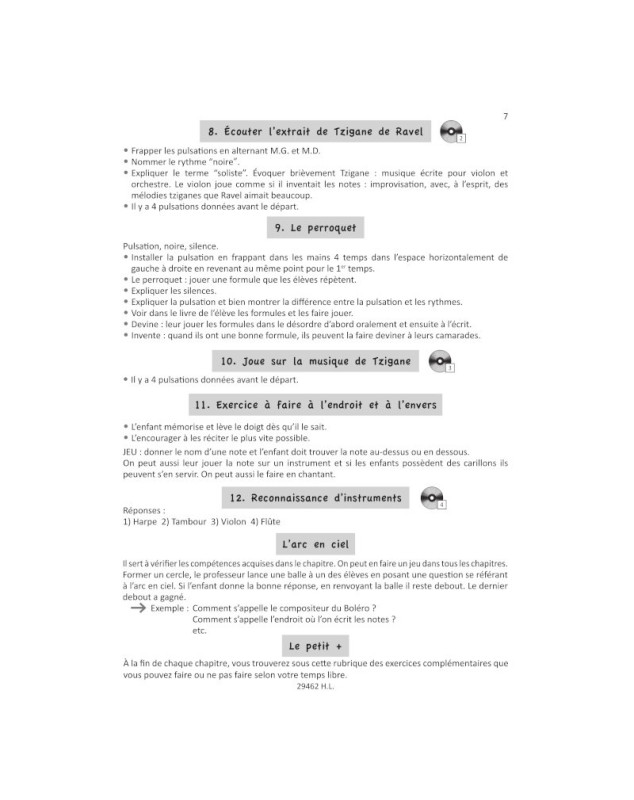 Evasion musicale : cycle 1 (1ère année) - Livre du Prof