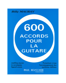 600 Accords pour la guitare