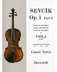 Sevcik : Etudes Opus 1 Partie 2 - Alto