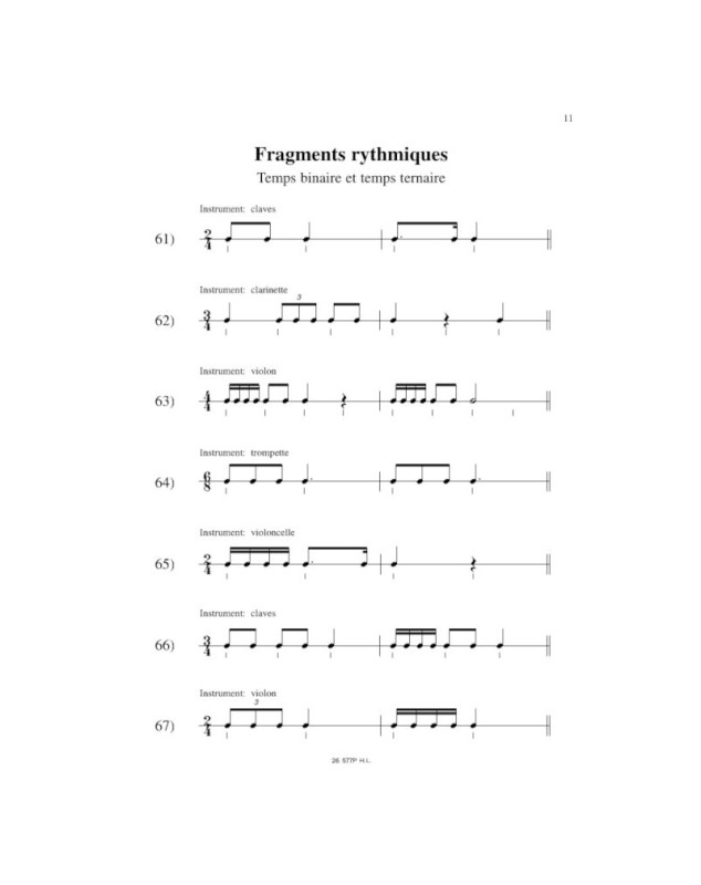 99 Tests d'Ecoute Vol. 2 - Corrigés - Annie Ledout - Henry Lemoine