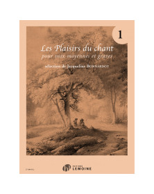 Les Plaisirs du chant Vol.1 (Voix Moyennes et Graves)