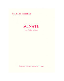 Georges Delerue : Sonate pour Violon et Piano