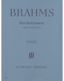 Variations Op.21 No.1 And 2