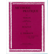 Méthode pratique de violon d'après Mazas Vol.1 - E. Thibaux - Combre