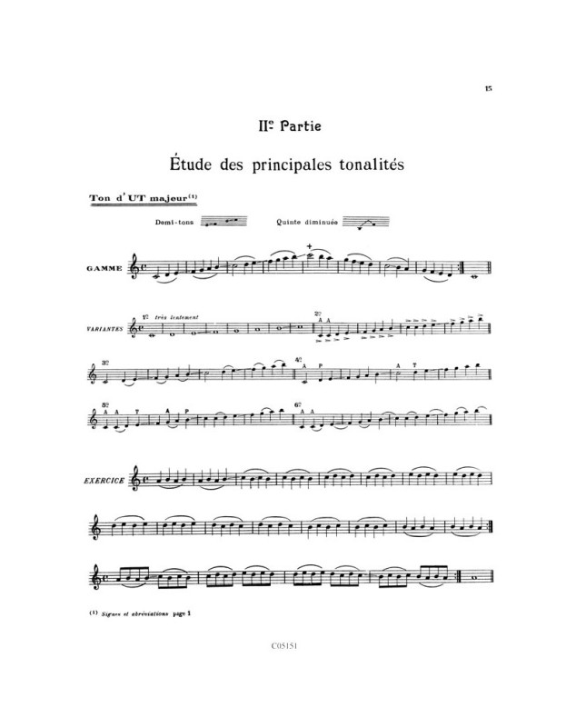 Méthode pratique de violon d'après Mazas Vol.1 - E. Thibaux - Combre