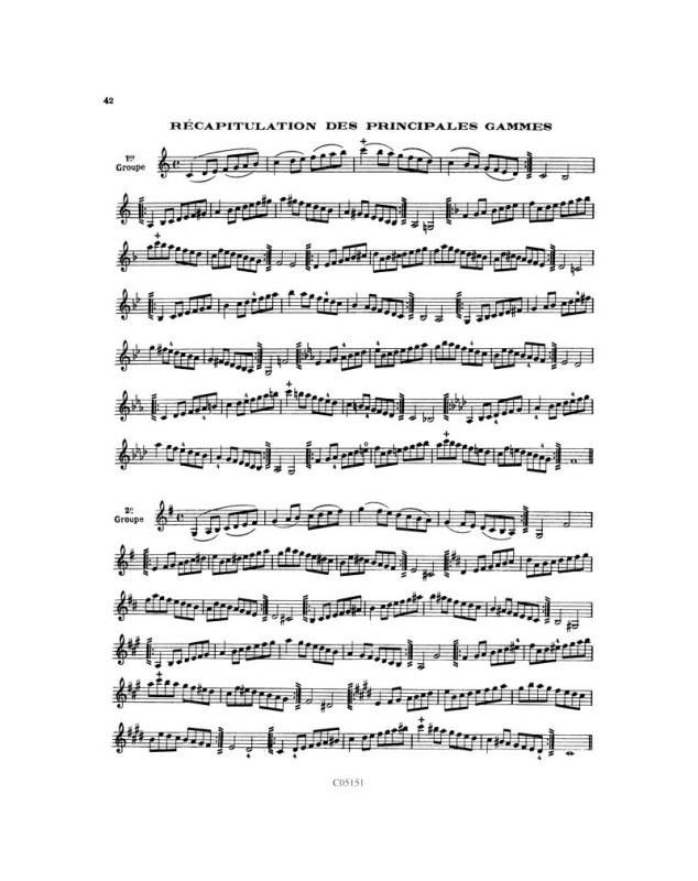 Méthode pratique de violon d'après Mazas Vol.1 - E. Thibaux - Combre