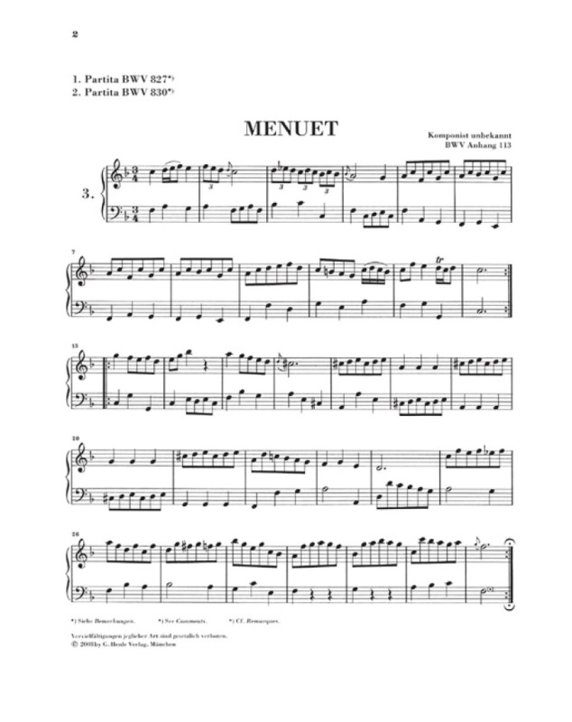 Le Petit Livre d'Anna Magdalena Bach