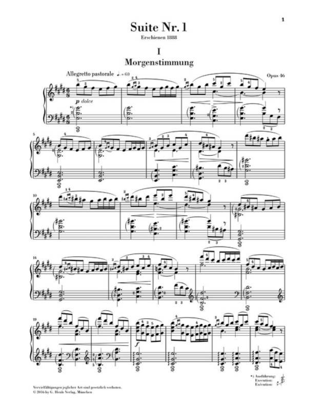 Edvard Grieg : Peer Gynt Suites
