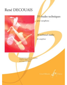 René Decouais : 35 Etudes Techniques pour saxophone