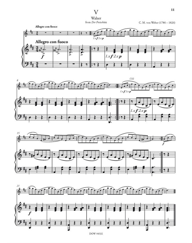 Album II pour Violon et Piano