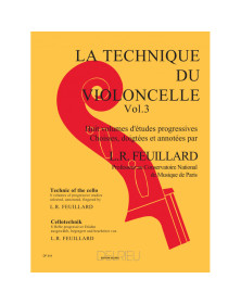Louis R. Feuillard : La Technique du violoncelle Vol. 3