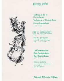 Technique De La Contrebasse Vol. 1