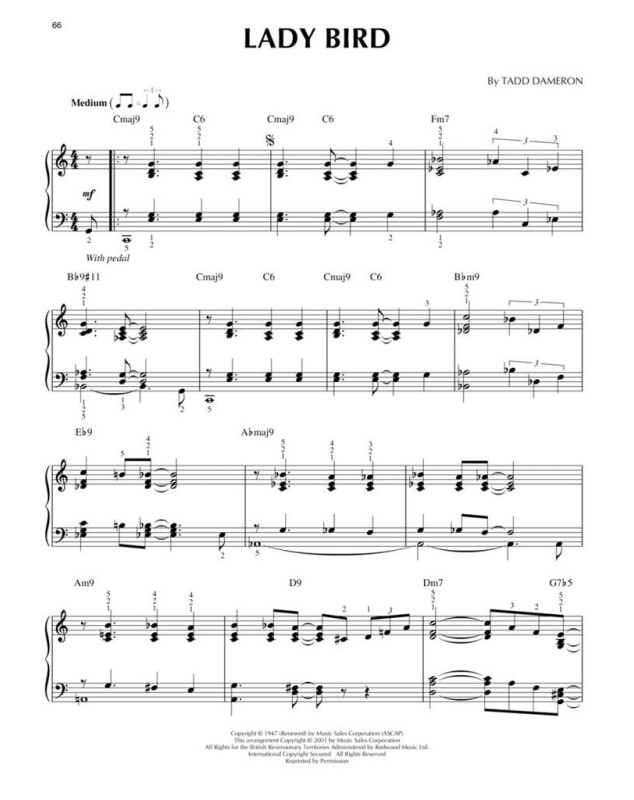 Bebop Jazz - Recueil pour Piano - Editions Hal Leonard