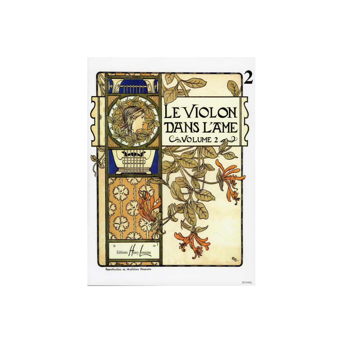 Le Violon dans l'âme Vol.2 - Bruno Garlej - Editions Henry Lemoine