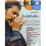 Je Débute...l'Harmonica diatonique CD + DVD - Hit Diffusion