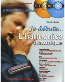 Je Débute...l'Harmonica diatonique CD + DVD - Hit Diffusion