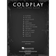 Coldplay For Piano Solo