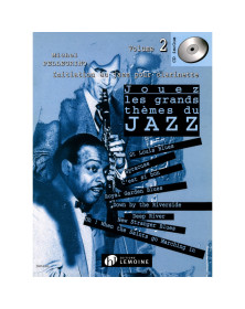 Michel Pellegrino : Jouez les grands thèmes du jazz Vol.2 - Clarinette