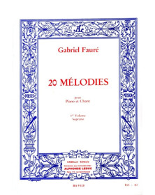 20 Mélodies vol. 1 Soprano