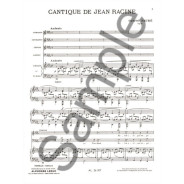 Gabriel Fauré : Cantique De Jean Racine Op.11