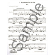 Gabriel Fauré : Romances Sans Paroles Op.17 No. 3