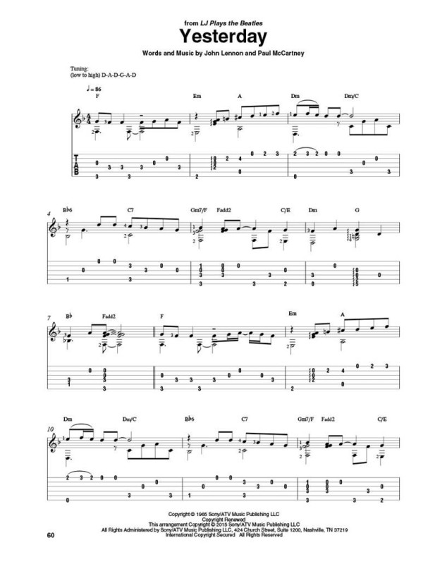 Laurence Juber's DADGAD Solos