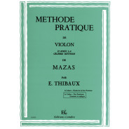 Méthode Pratique de Violon d'après Mazas Vol. 2 - E. Thibaux - Combre