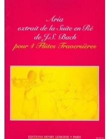 Aria extr. de la Suite en ré maj.
