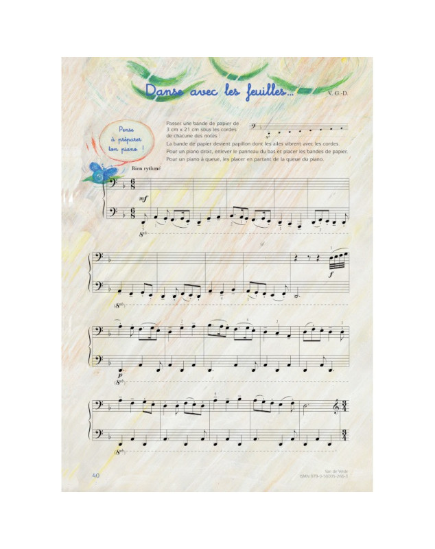 Pianolude Vol.2 - Méthode de Piano - Editions Van de Velde