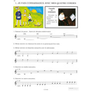 Le violoniste - méthode illustrée débutants - Francis-Paul Demillac