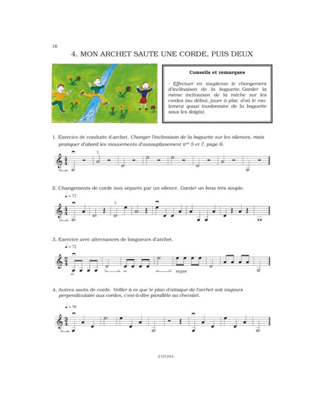 Le violoniste - méthode illustrée débutants - Francis-Paul Demillac