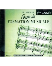 Cours de formation musicale Vol.3 (CD)