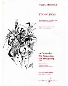 Stickin'Stock - 15 Etudes Pour Caisse Claire - Macarez - Billaudot