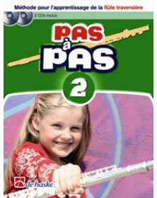 Pas à Pas 2 Flûte Traversière - Editions De Haske - 9789043130110