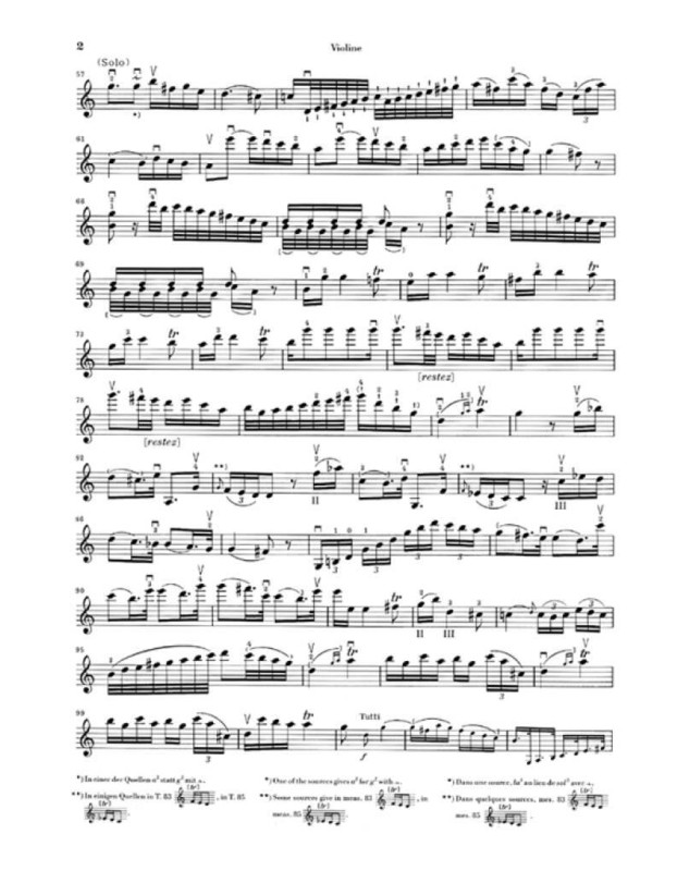Haydn : Concerto pour violon en Ut majeur Hob. VIIa:1