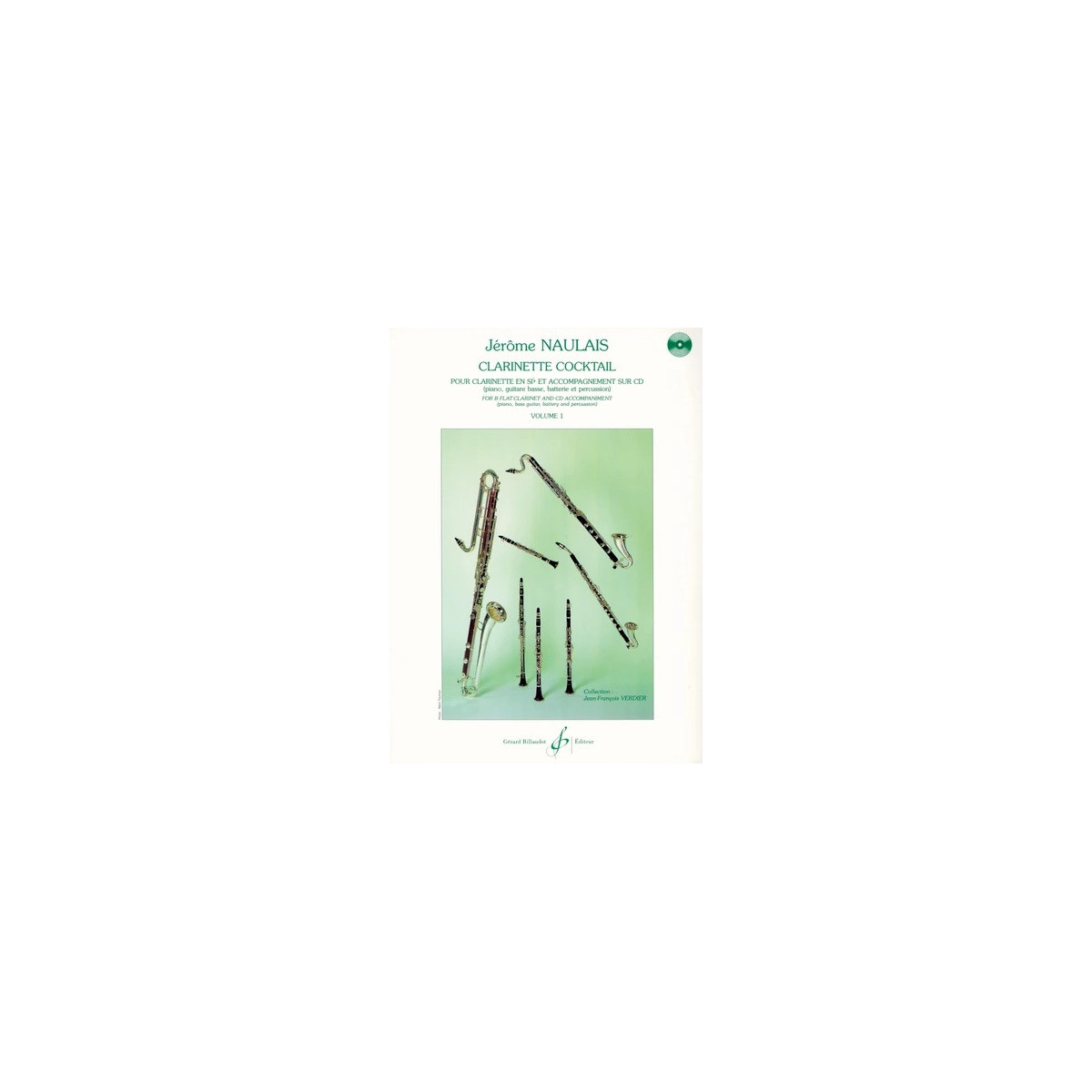 Clarinette Cocktail Vol. 1 - Jérôme Naulais - Editions Billaudot
