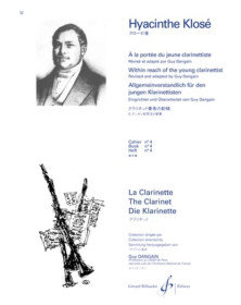 Hyacinthe-Eléonore Klosé : A La Portée Du Jeune Clarinettiste Vol. 4