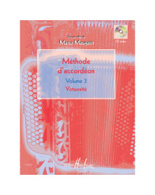 Manu Maugain : Méthode d'accordéon Vol. 3