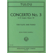 Jean-Louis Tulou : Concerto N° 3 en Ré Majeur Op. 10