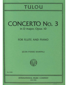 Jean-Louis Tulou : Concerto N° 3 en Ré Majeur Op. 10