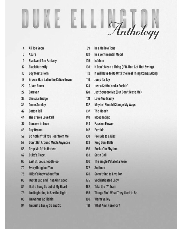 Duke Ellington Anthology