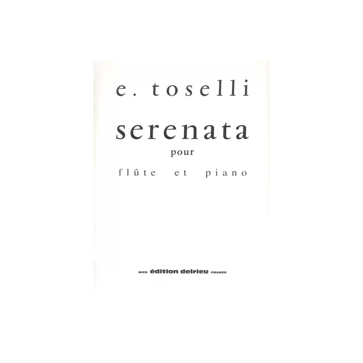 Enrico Toselli : Serenata