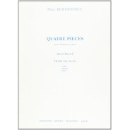 Marc Berthomieu : Quatre (4) Pièces