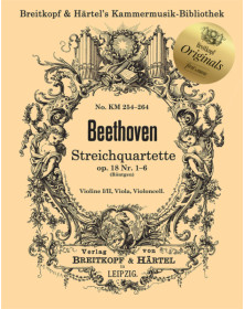 Ludwig Van Beethoven : Complete String Quartets – Breitkopf Originals
