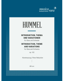 Johann Nepomuk Hummel : Introduction, Theme and Variations op. 102