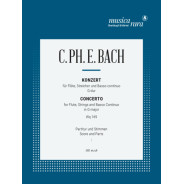 Carl Philipp Emanuel Bach : Concerto en Sol majeur in G - Wq 169